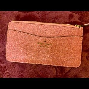 Kate spade glitter wallet